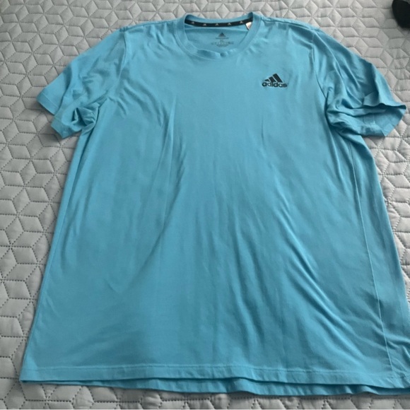 Adidas Blue Lightweight Tee - XL - Picture 1 of 2